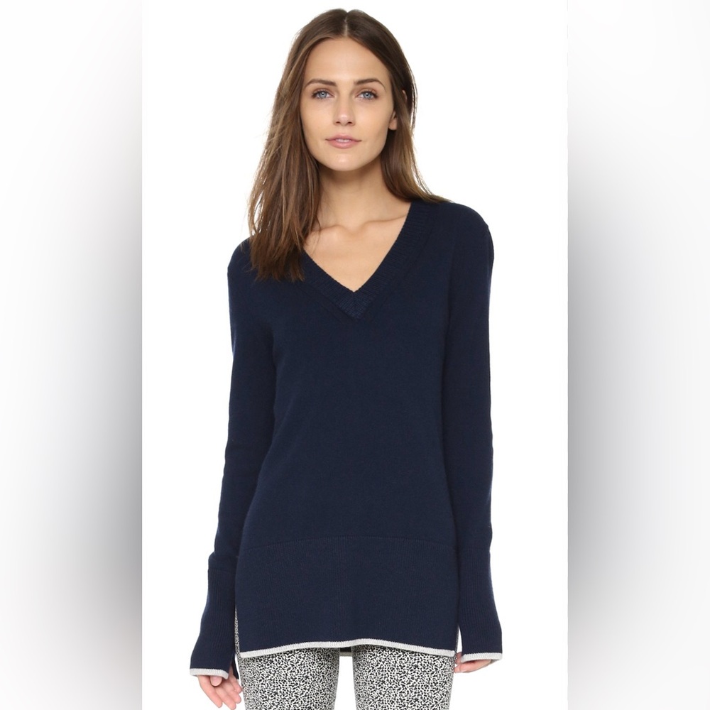 Rag & Bone Navy Cashmere Sweater - XXS